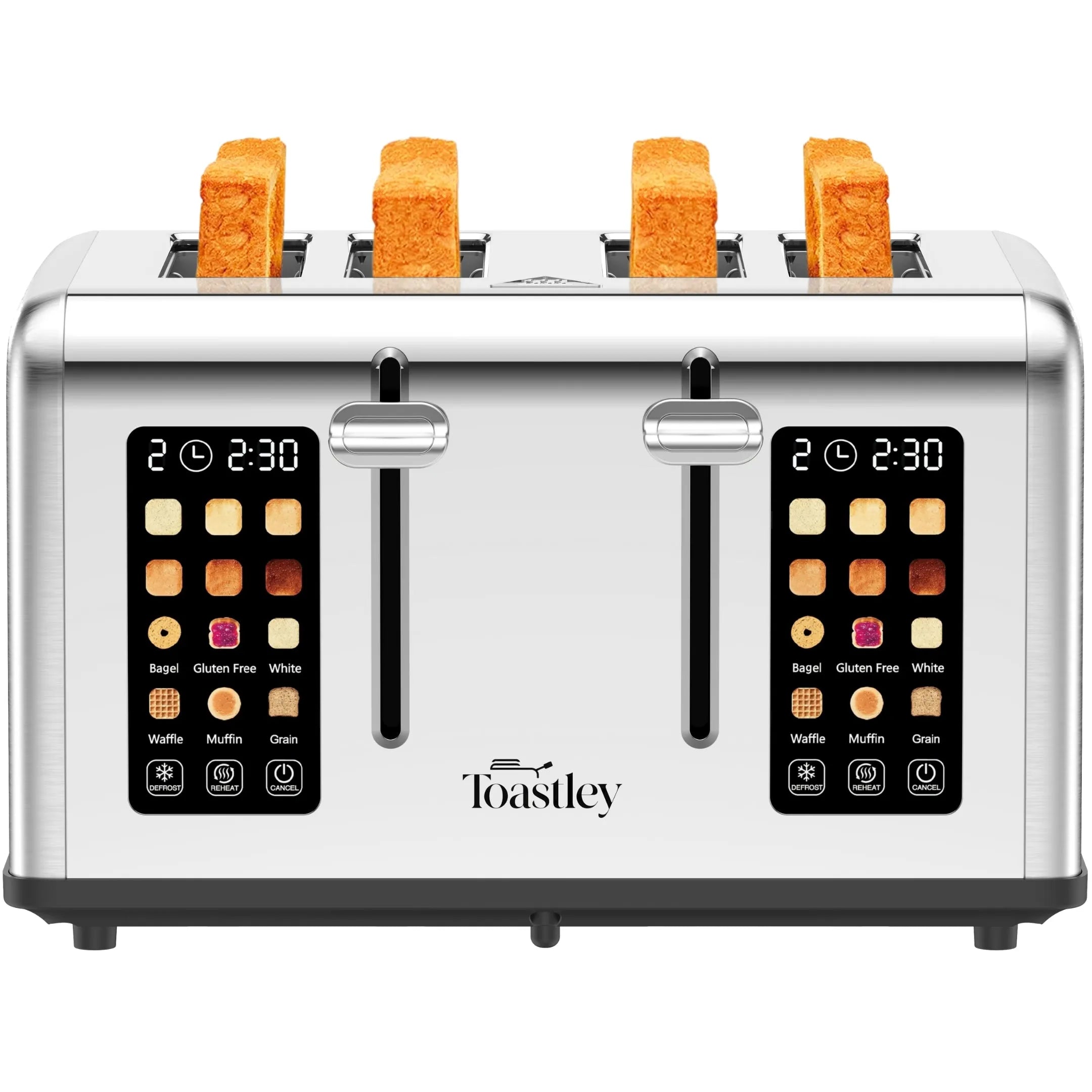 Toastley 4 Slice Smart Toaster
