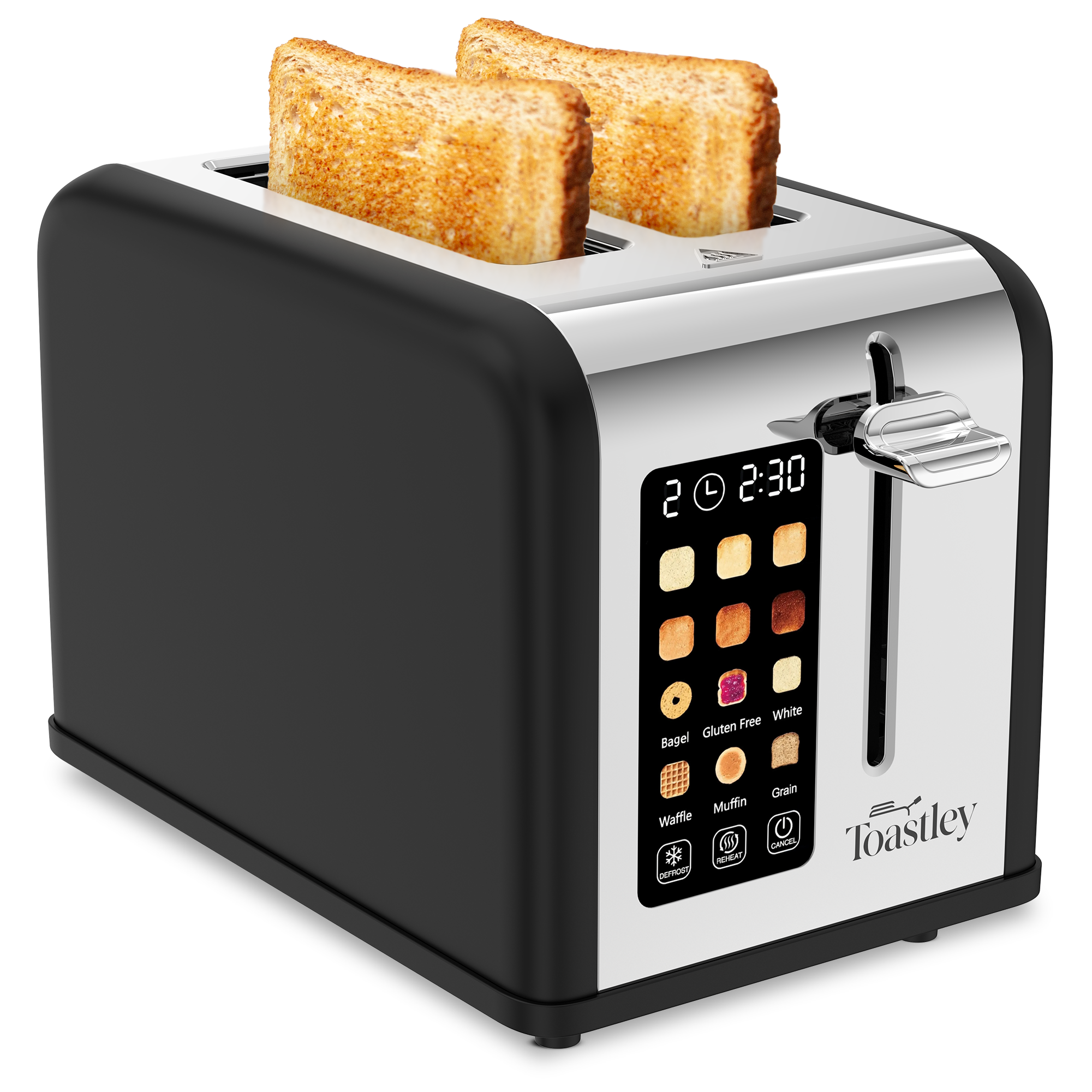 Image of Toastley 2 Slice Smart Toaster