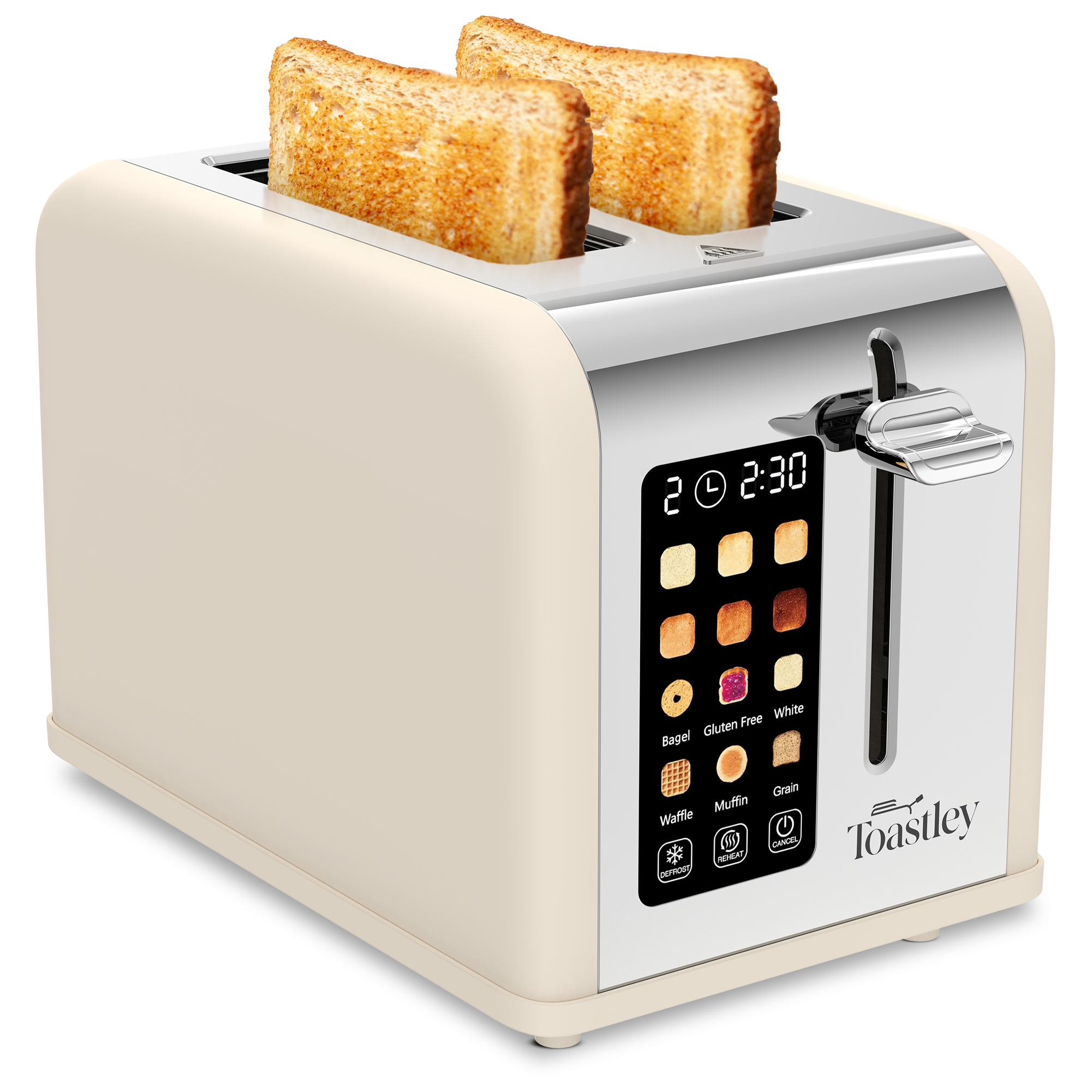 Toastley 2 Slice Smart Toaster