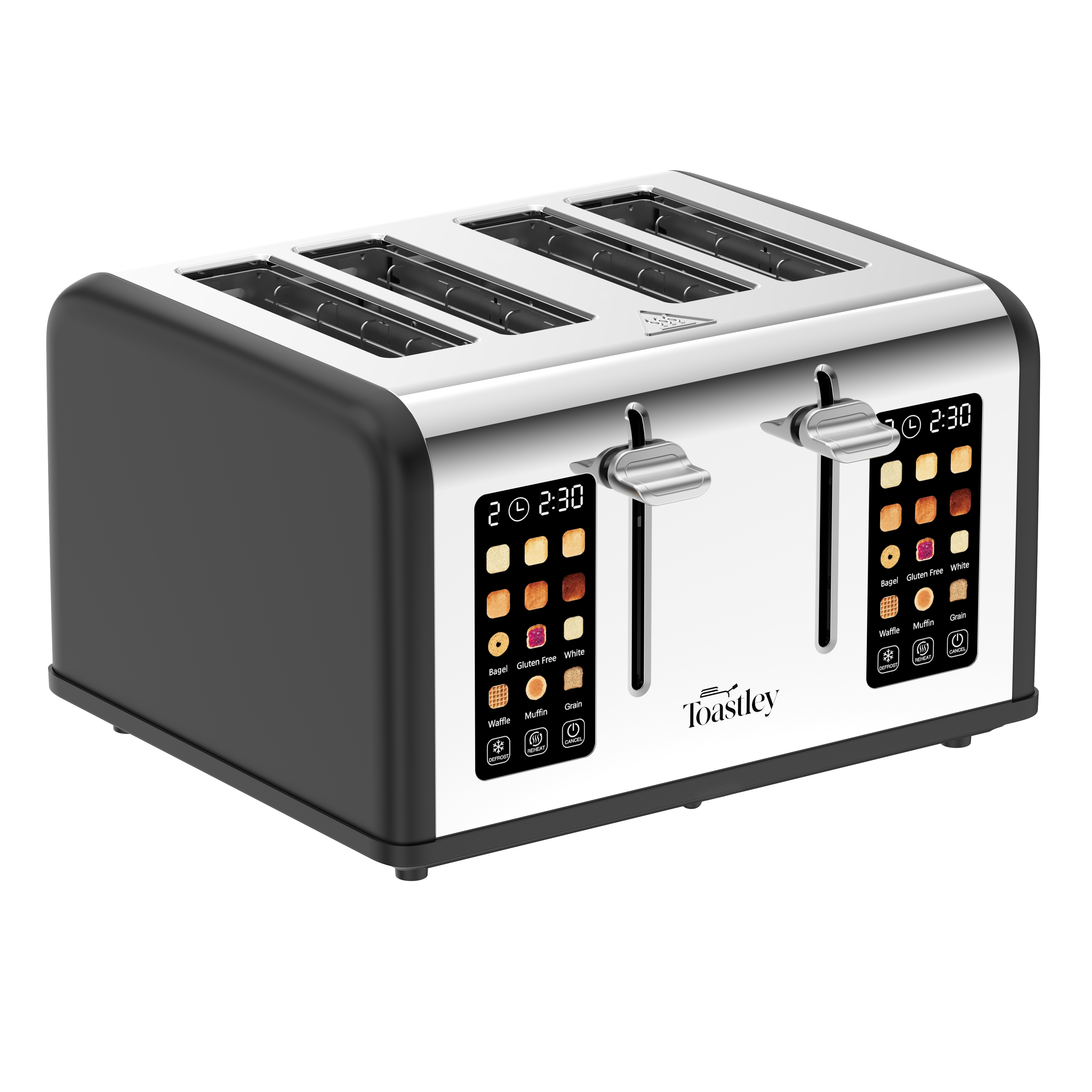 Image of Toastley 4 Slice Smart Toaster