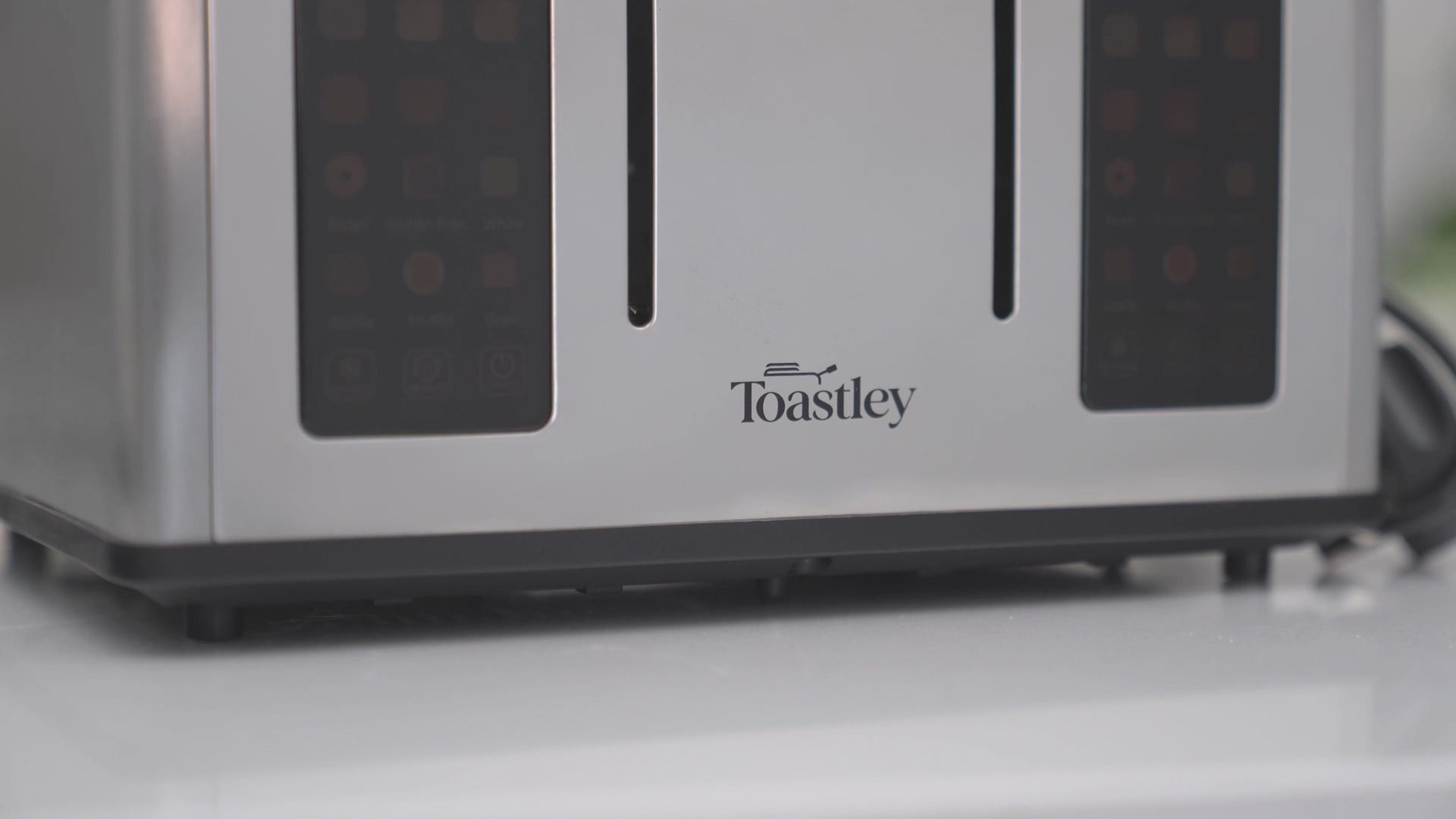 Toastley 4 Slice Smart Toaster, Silver